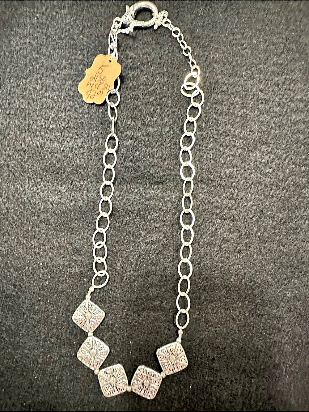 Silver-Tone Charm Bracelet